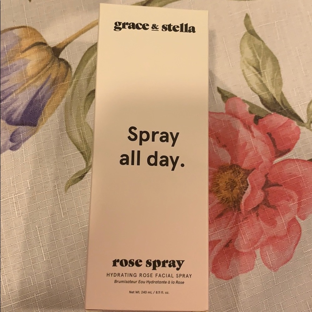 Grace and Stella Spray All Day Rose water mist